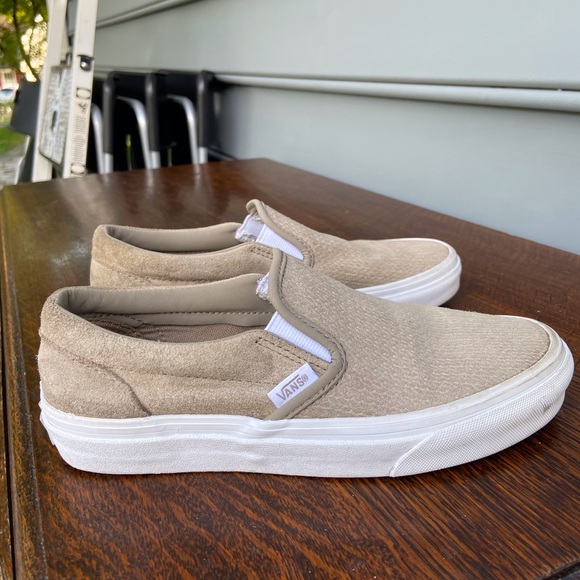 poshmark vans slip ons